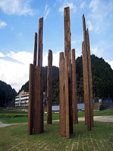 Naoto hypothetical restoration of Wooden Circles--Mawaki Site